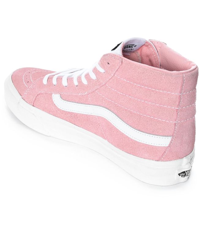 light pink sk8 hi vans